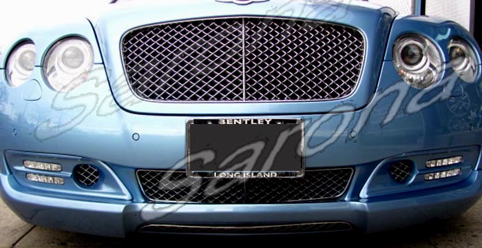Custom Bentley GT Front Bumper Add-on  Coupe Front Add-on Lip (2003 - 2010) - $490.00 (Part #BT-001-FA)